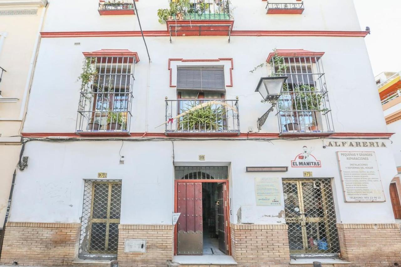 Corazon De Triana. Loft Estiloso Y Confortable. 塞维利亚 外观 照片